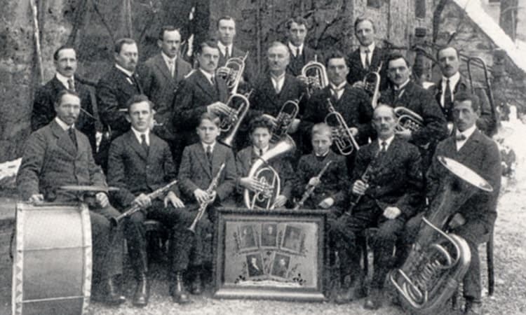 1920 Musikkapelle Stöttwang