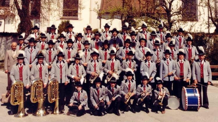 1981 Bezirksmusikfest in Stöttwang