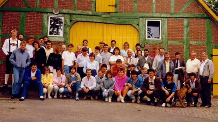 1987 erste Fahrt nach Strom (Bremen)