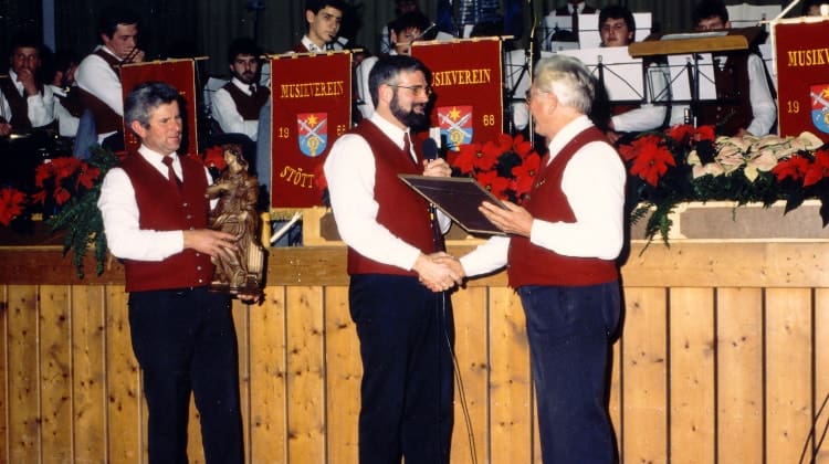 1990 Verabschiedung von Josef Lohbrunner