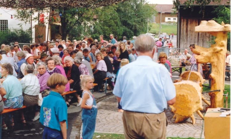 1992 erstes Brunnenfest