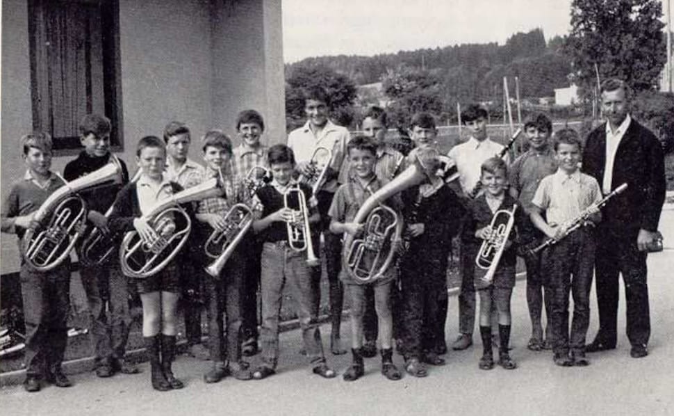 1969 die ersten Jungmusiker