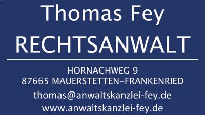 Thomas Fey Rechtsanwalt